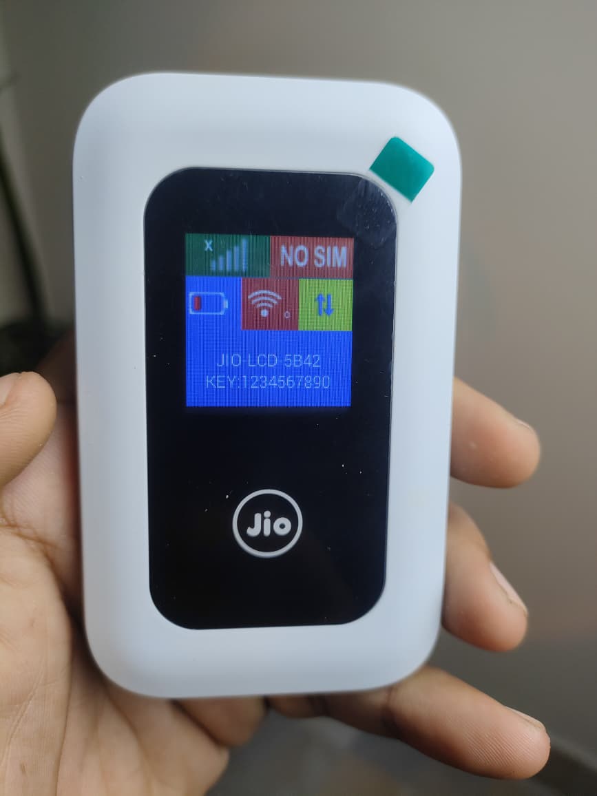 Jio MF880 5G/4G LTE Mini Hotspot Pocket Router