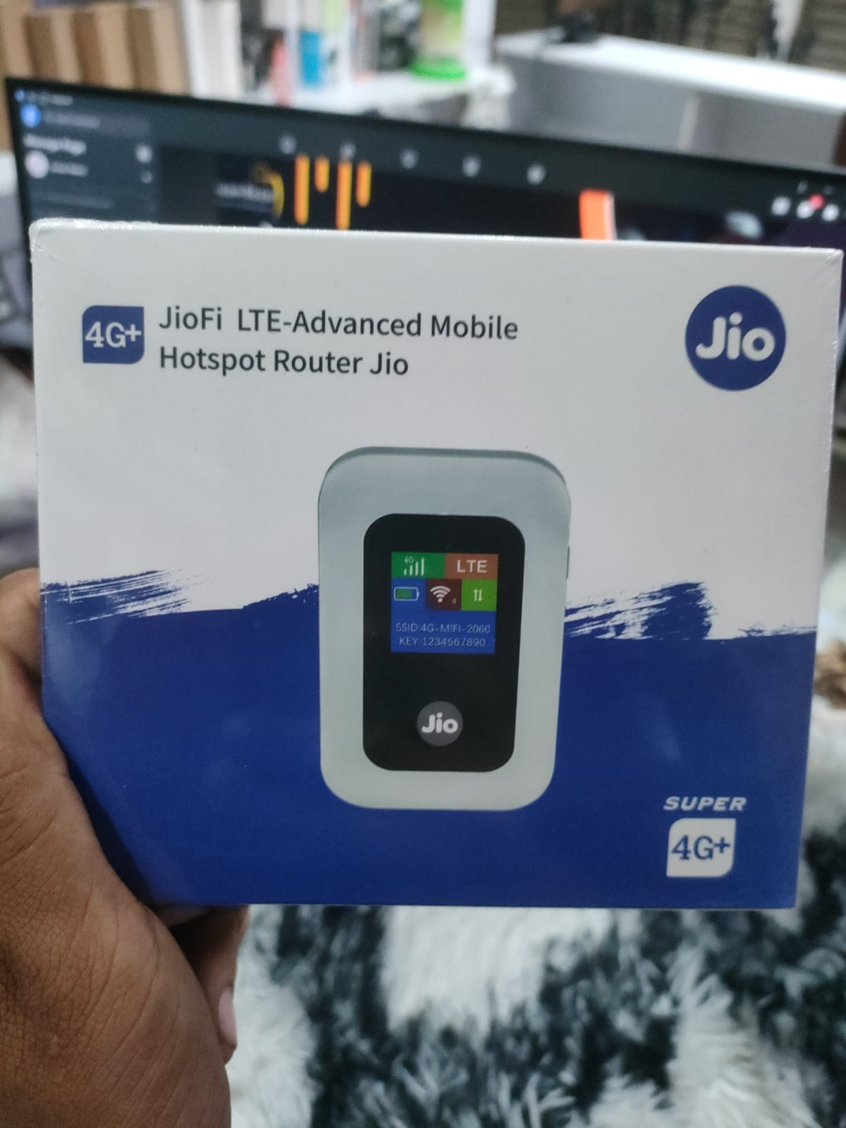 Jio MF880 5G/4G LTE Mini Hotspot Pocket Router