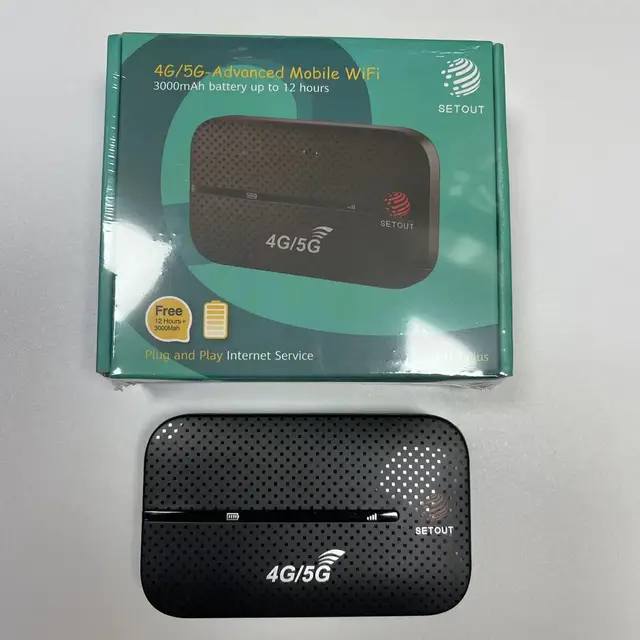 Setout E160 Plus 4G wifi poket router 3000mAh battery