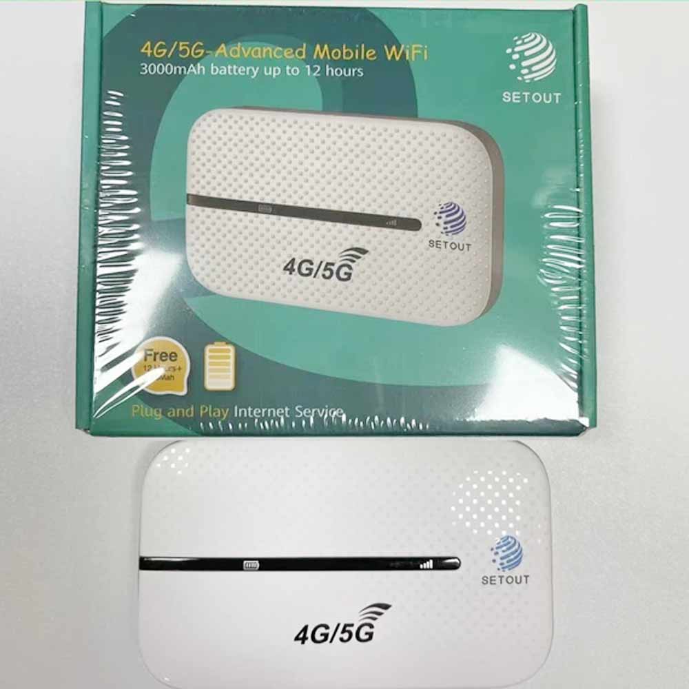 Setout E160 Plus 4G wifi poket router 3000mAh battery