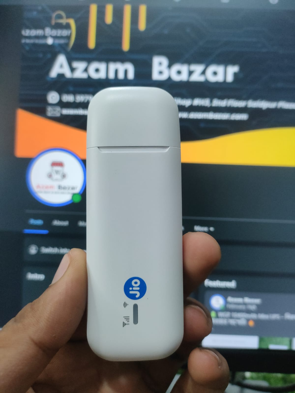 Jio Dongle 3 MF832 4G LTE Wifi Modem