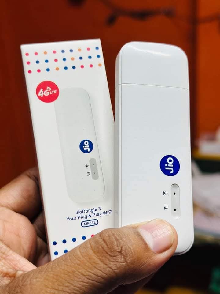 Jio Dongle 3 MF832 4G LTE Wifi Modem