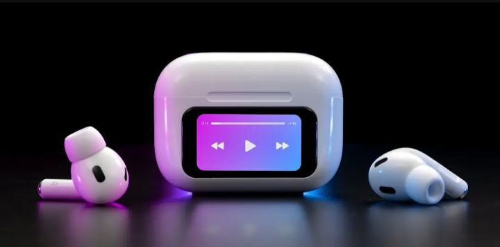 Airpods A9 Pro ANC Touch Screen Display Earbuds