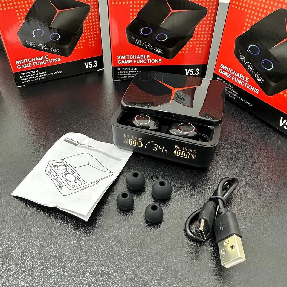 M90 Pro TWS True Wireless Earbud