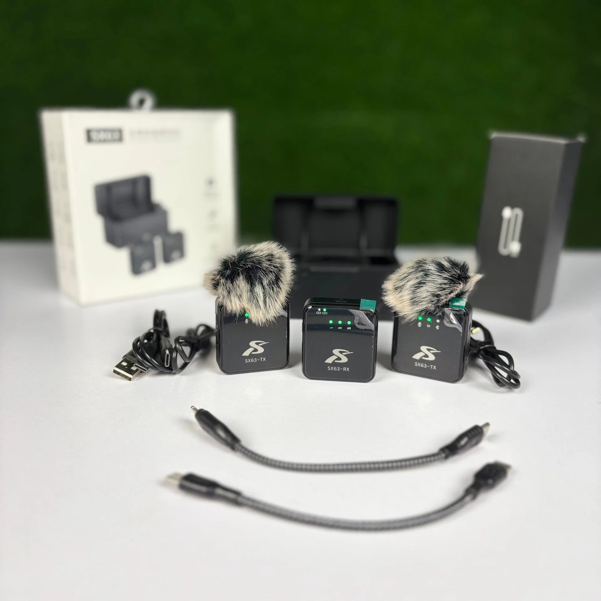 SX63 Collar Wireless Mic Lavalier Mini Lapel Microphone