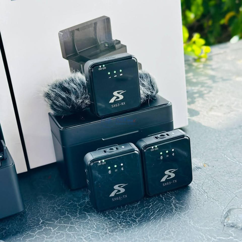 SX63 Collar Wireless Mic Lavalier Mini Lapel Microphone