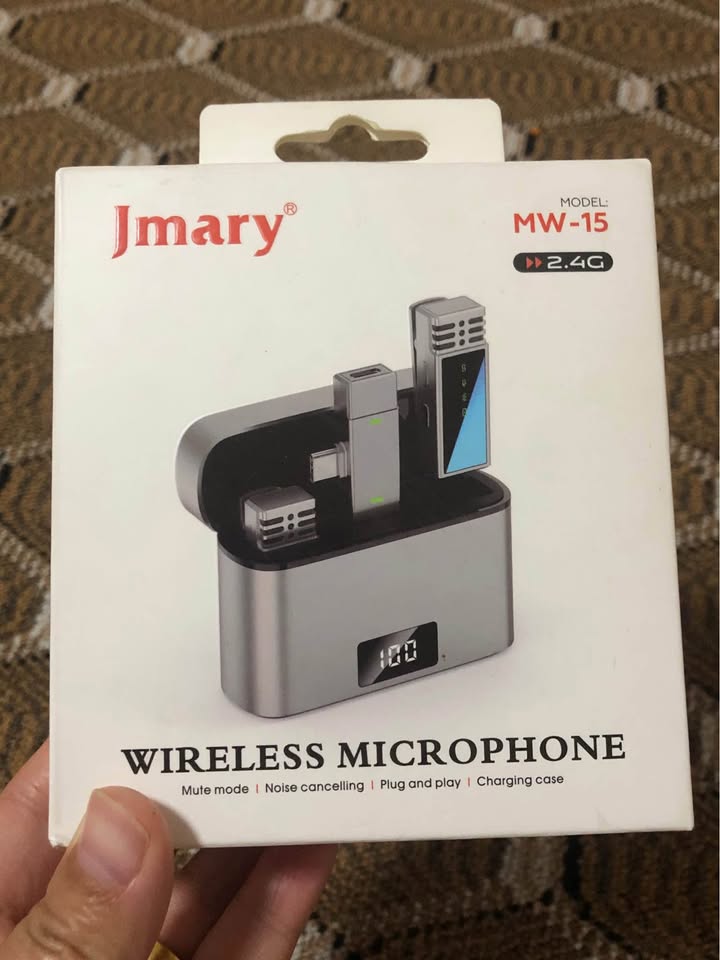 Jmary MW-15 Dual Wireless Microphone