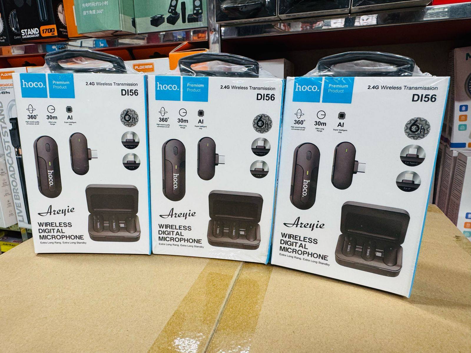 Hoco Areyie Wireless Digital Microphone-Di56