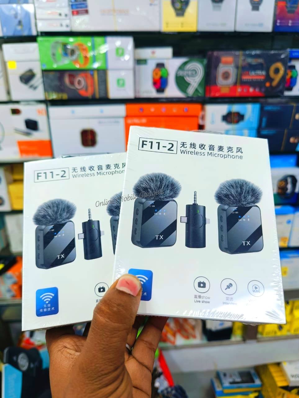 (F11-2) wireless micopone