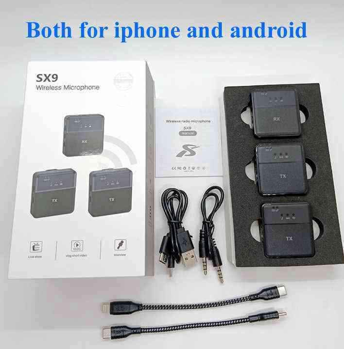 SX9 Dual Wireless Microphone