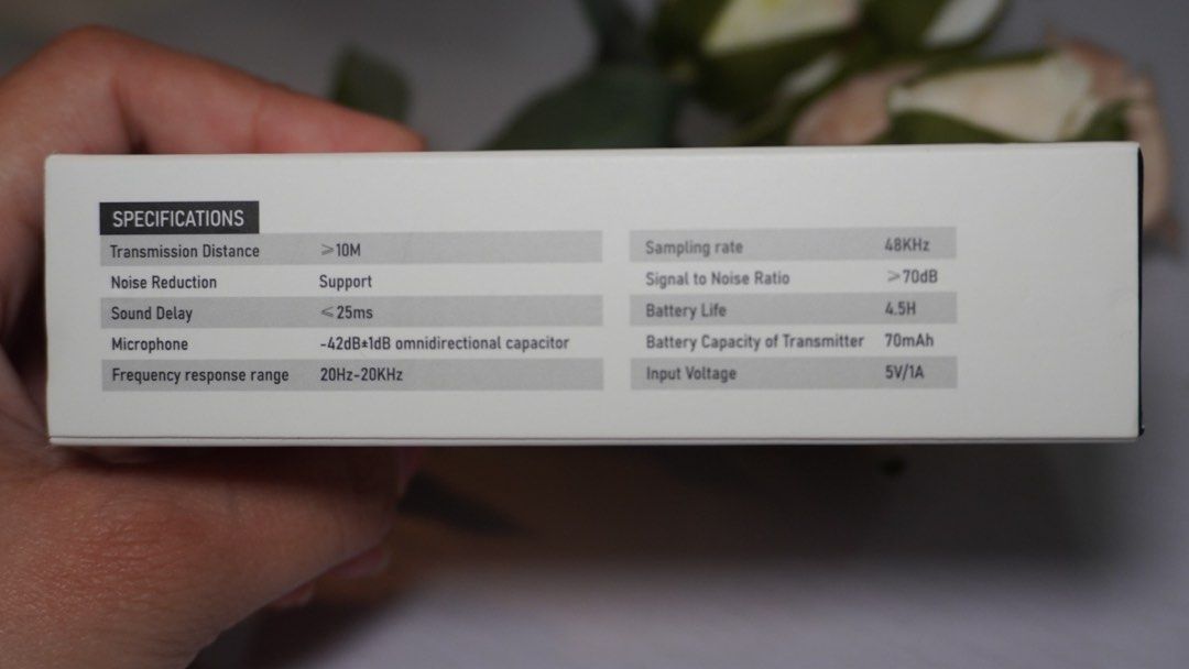 Ulanzi WM-10 Wireless Clip-on Microphone