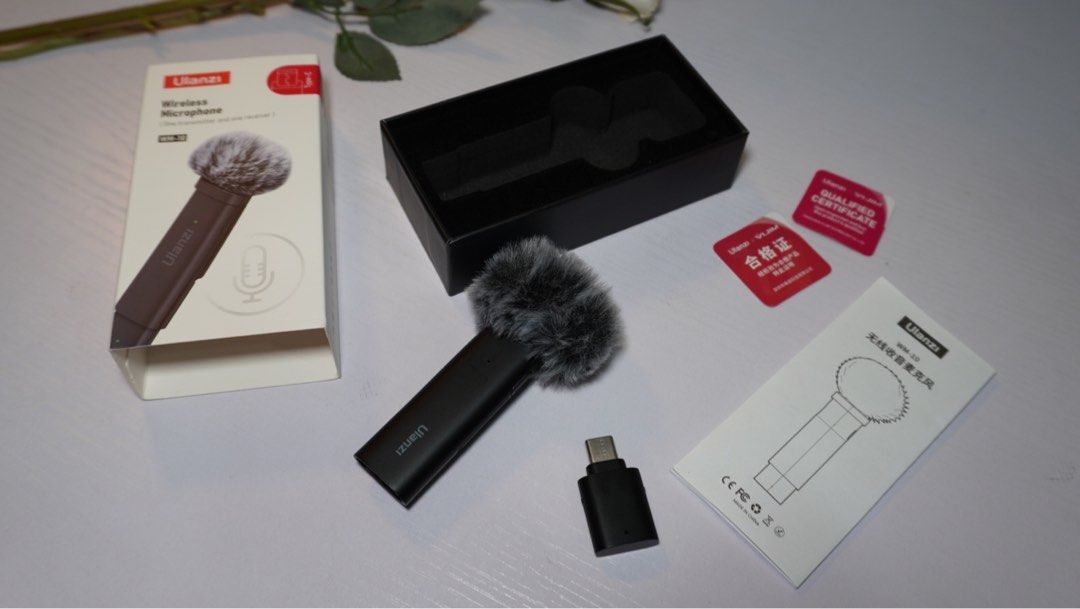 Ulanzi WM-10 Wireless Clip-on Microphone