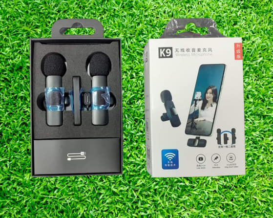 K9 Double Wireless Dual Microphone