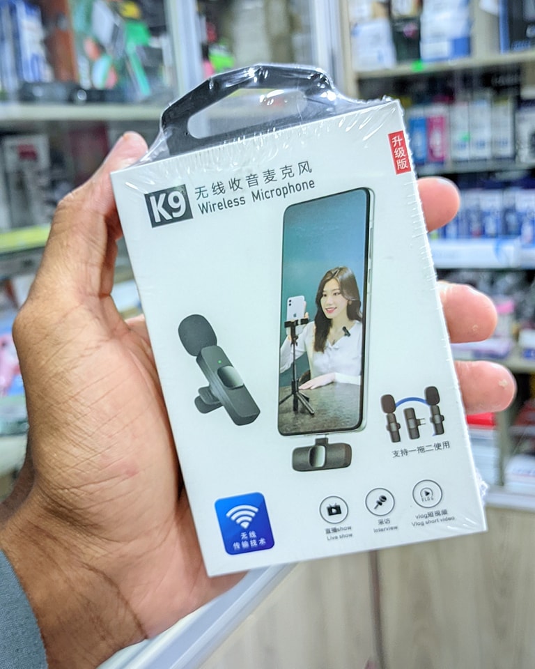 K9 Double Wireless Dual Microphone