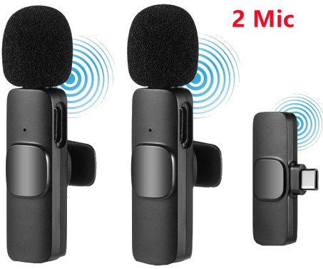 K9 Double Wireless Dual Microphone