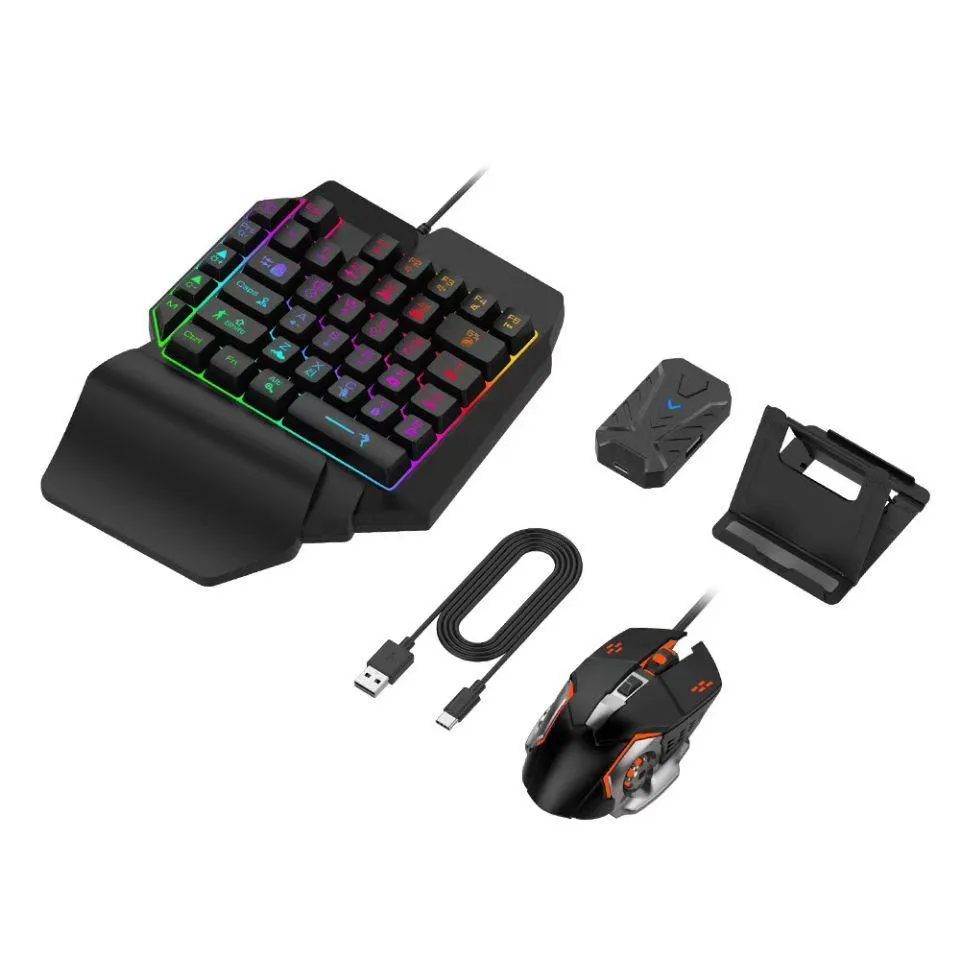 Mk500 5-in-1 Gaming Keyboard & Mouse Combo