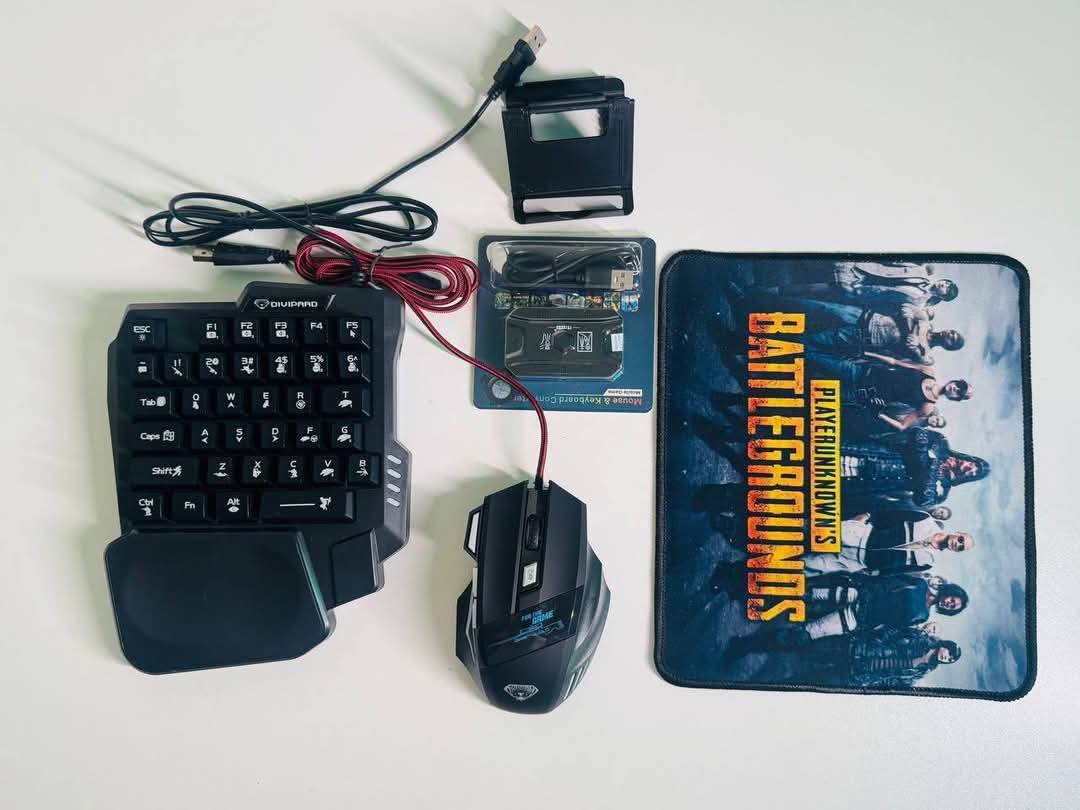 Mk500 5-in-1 Gaming Keyboard & Mouse Combo