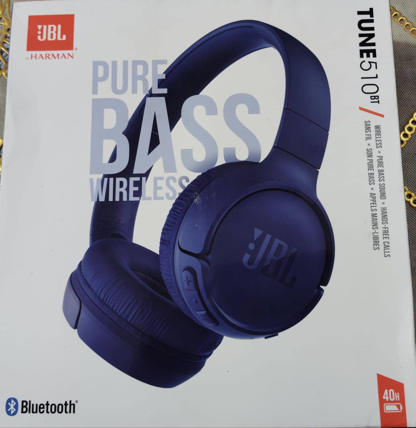 JBL Tune 510BT Wireless On-Ear Headphone