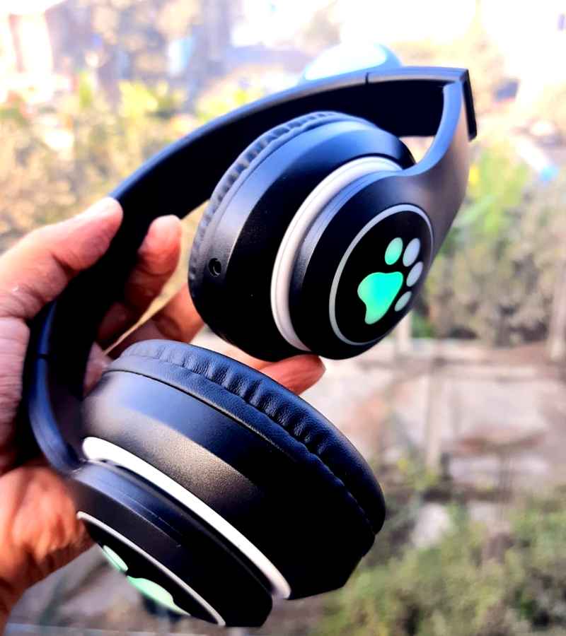 STN-28 Cat Ear RGB Wireless Headphone