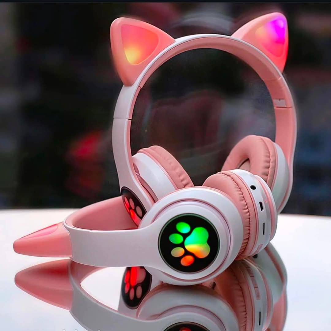 STN-28 Cat Ear RGB Wireless Headphone