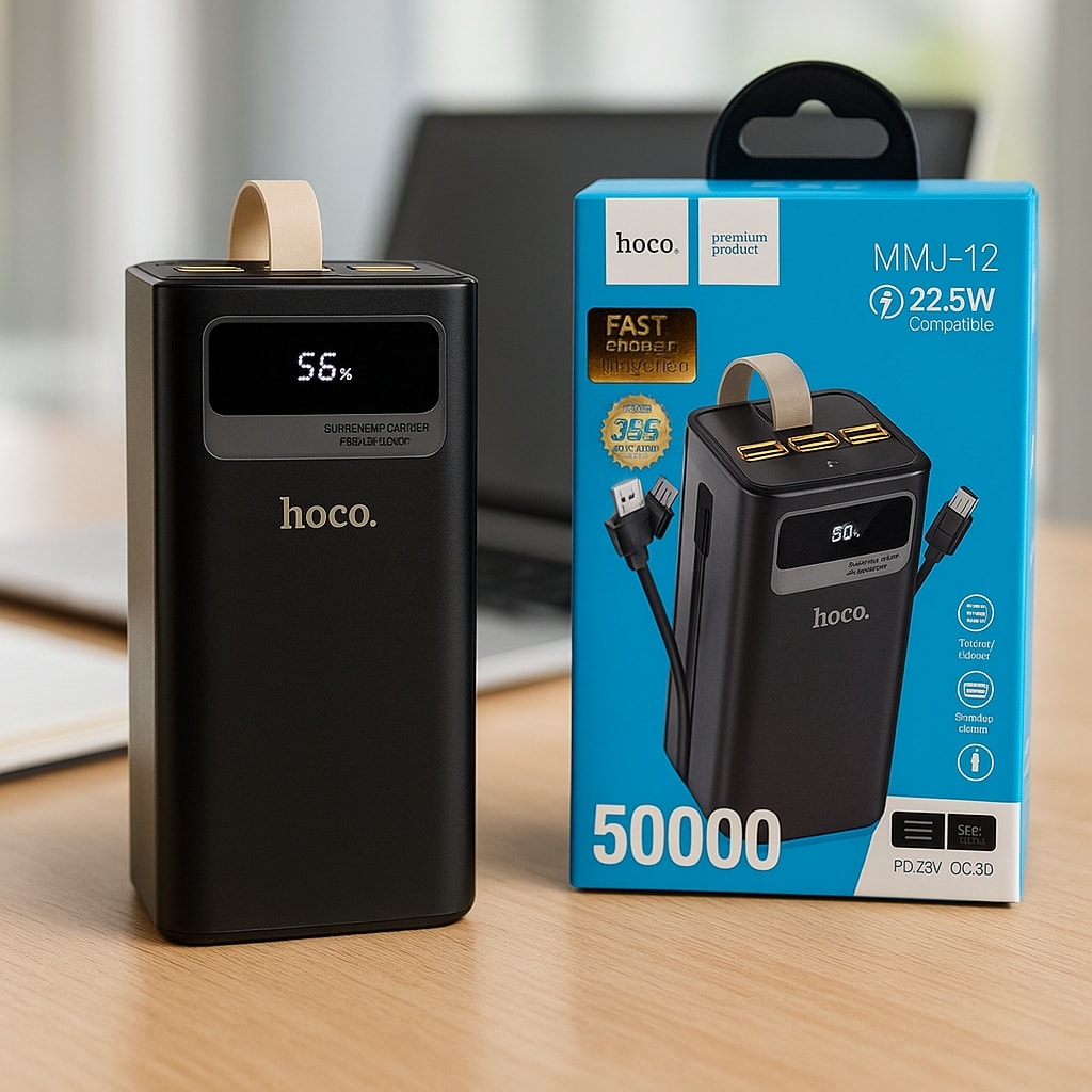 Hoco MMJ-12 50000mAh 22.5W Fast Charging Power Bank