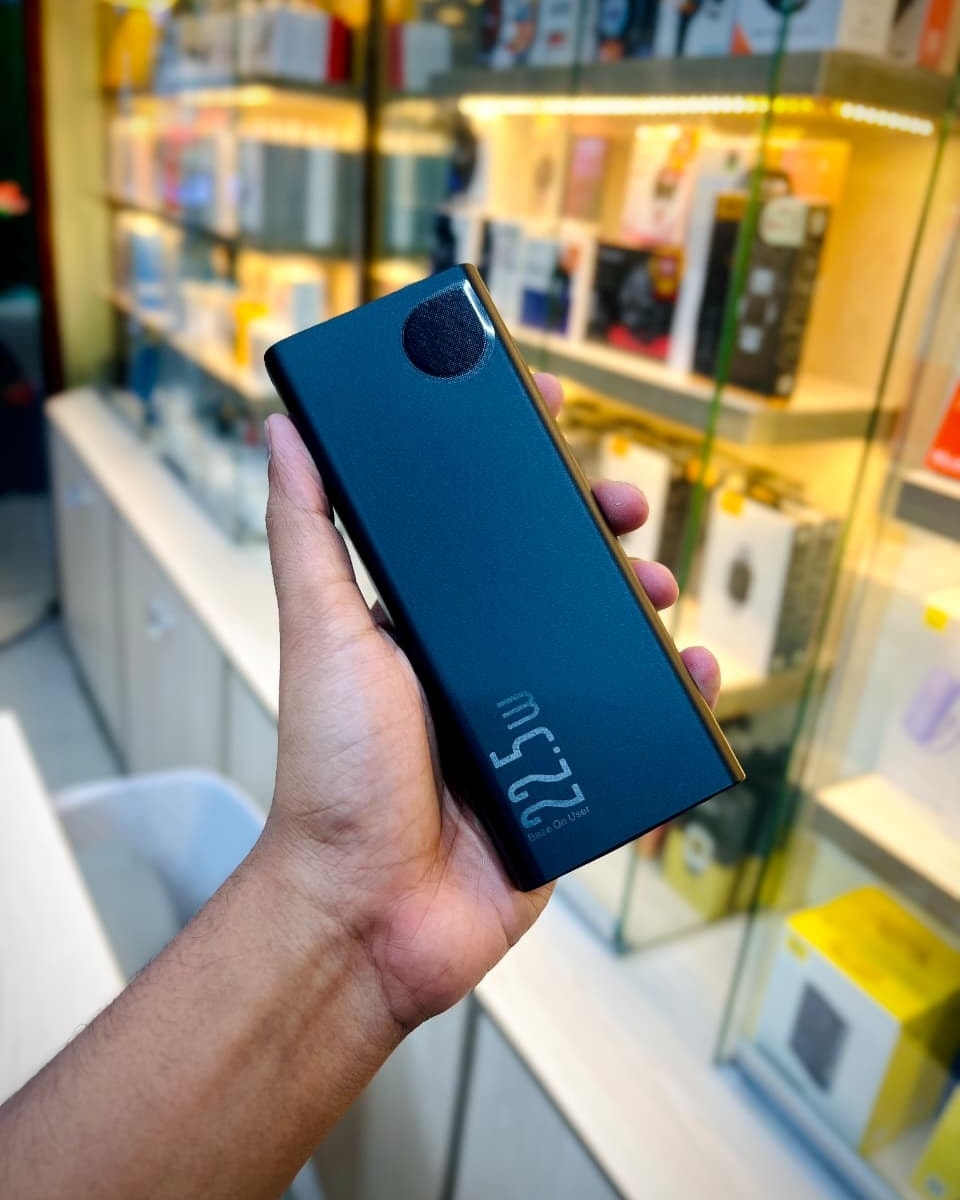 Baseus PPADM20S 20000mah Adaman Metal Fast Charging Power Bank Black (22.5W) (Mastar Copy)