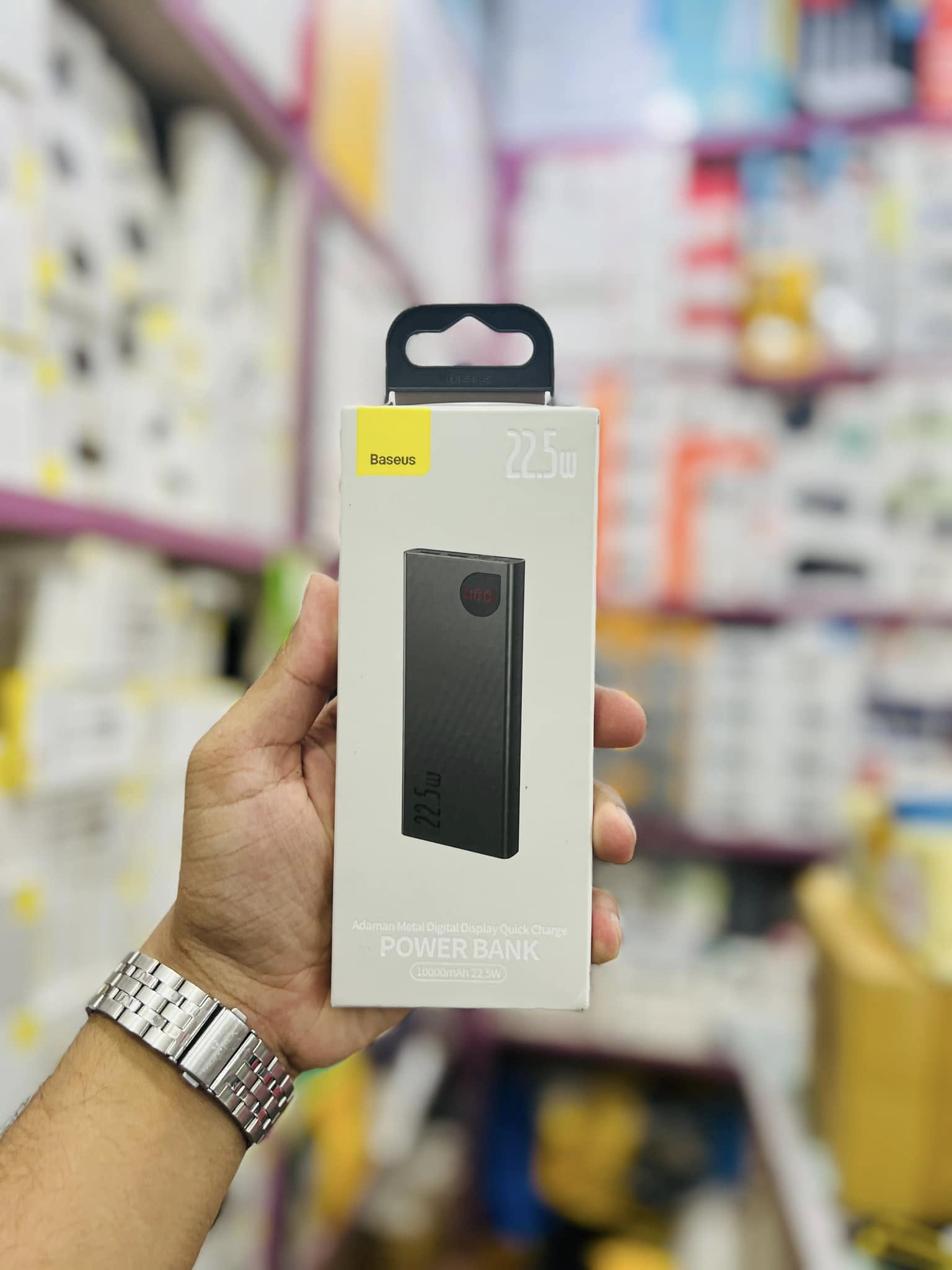 Baseus PPADM20S 20000mah Adaman Metal Fast Charging Power Bank Black (22.5W) (Mastar Copy)