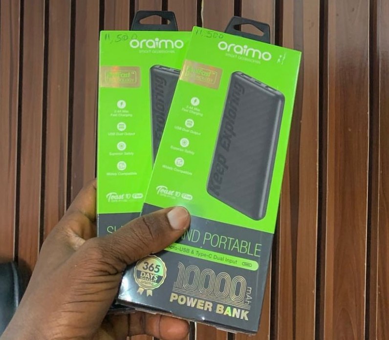 Oraimo Toast 10 Flash OPB-P118D 10000mAh Power Bank