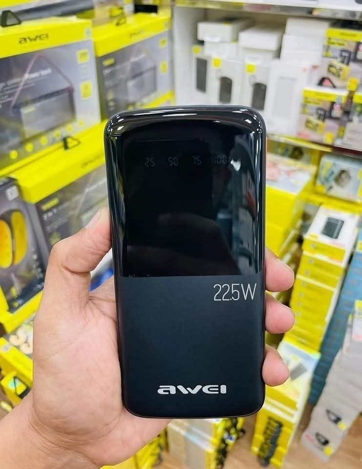 Awei P10K 10000mAh 22.5W PD Fast Charge Power Bank