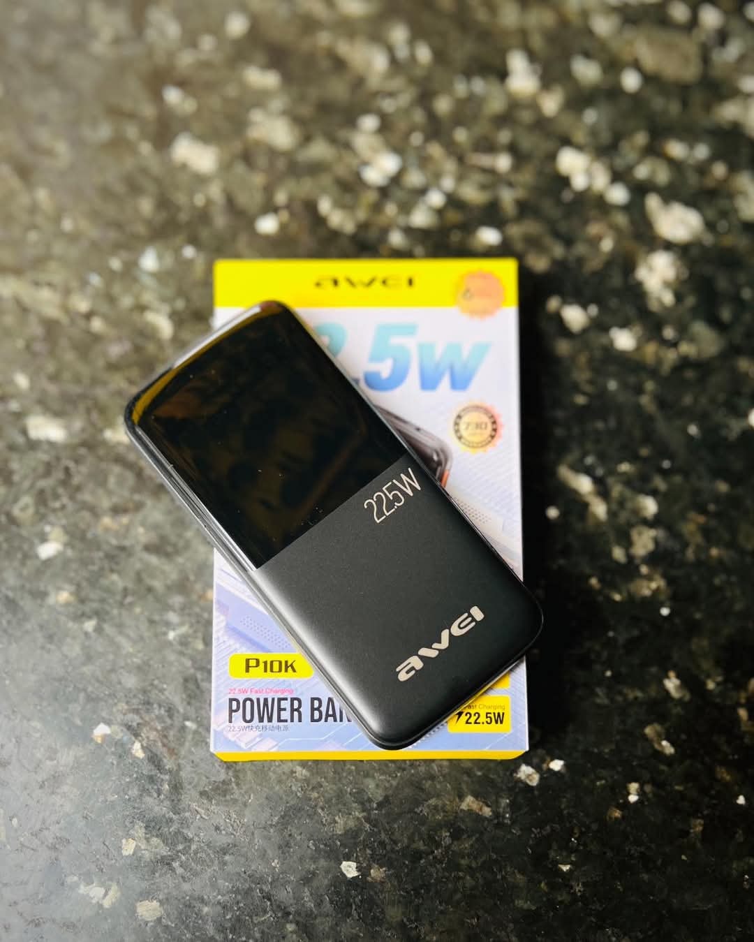 Awei P10K 10000mAh 22.5W PD Fast Charge Power Bank