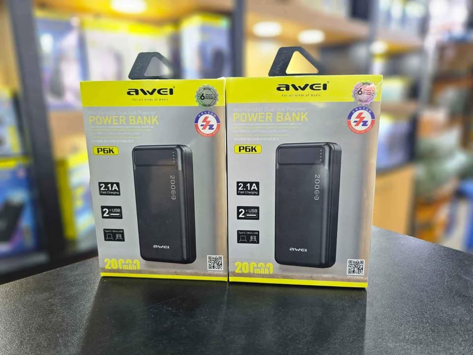 Awei P5K 10000mAh Fast Charging Power Bank