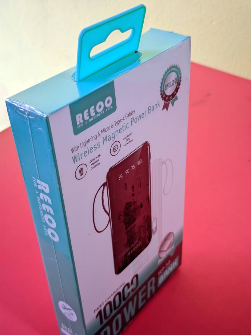 REEOO Magnetic Power Bank – 10000mAh