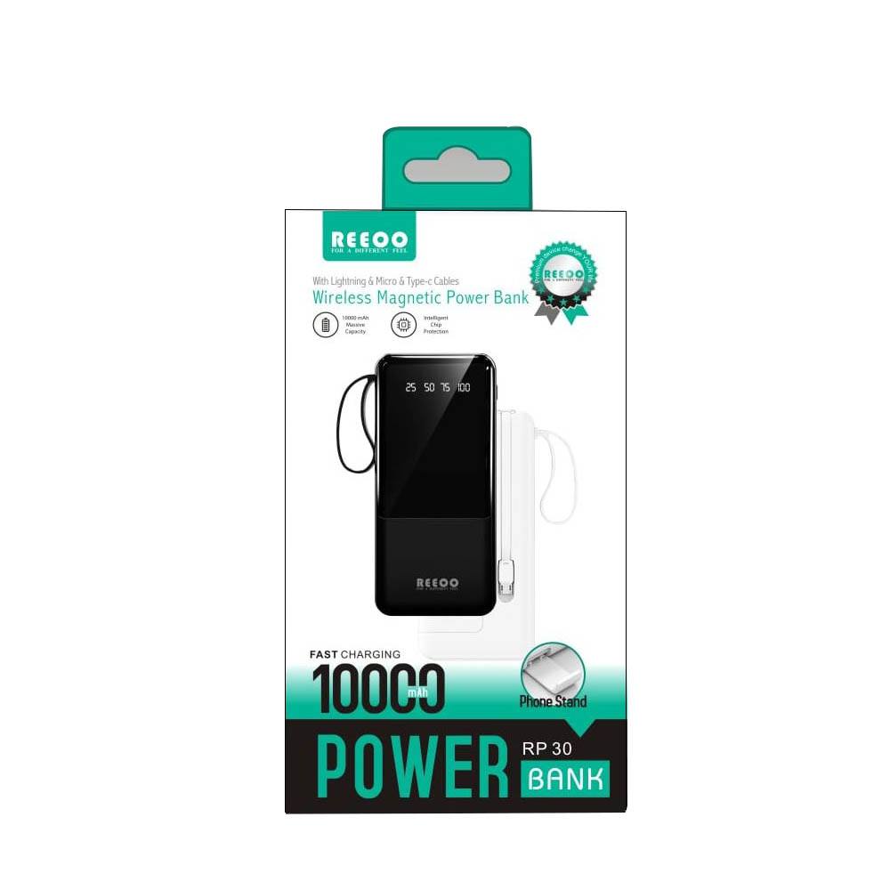 REEOO Magnetic Power Bank – 10000mAh