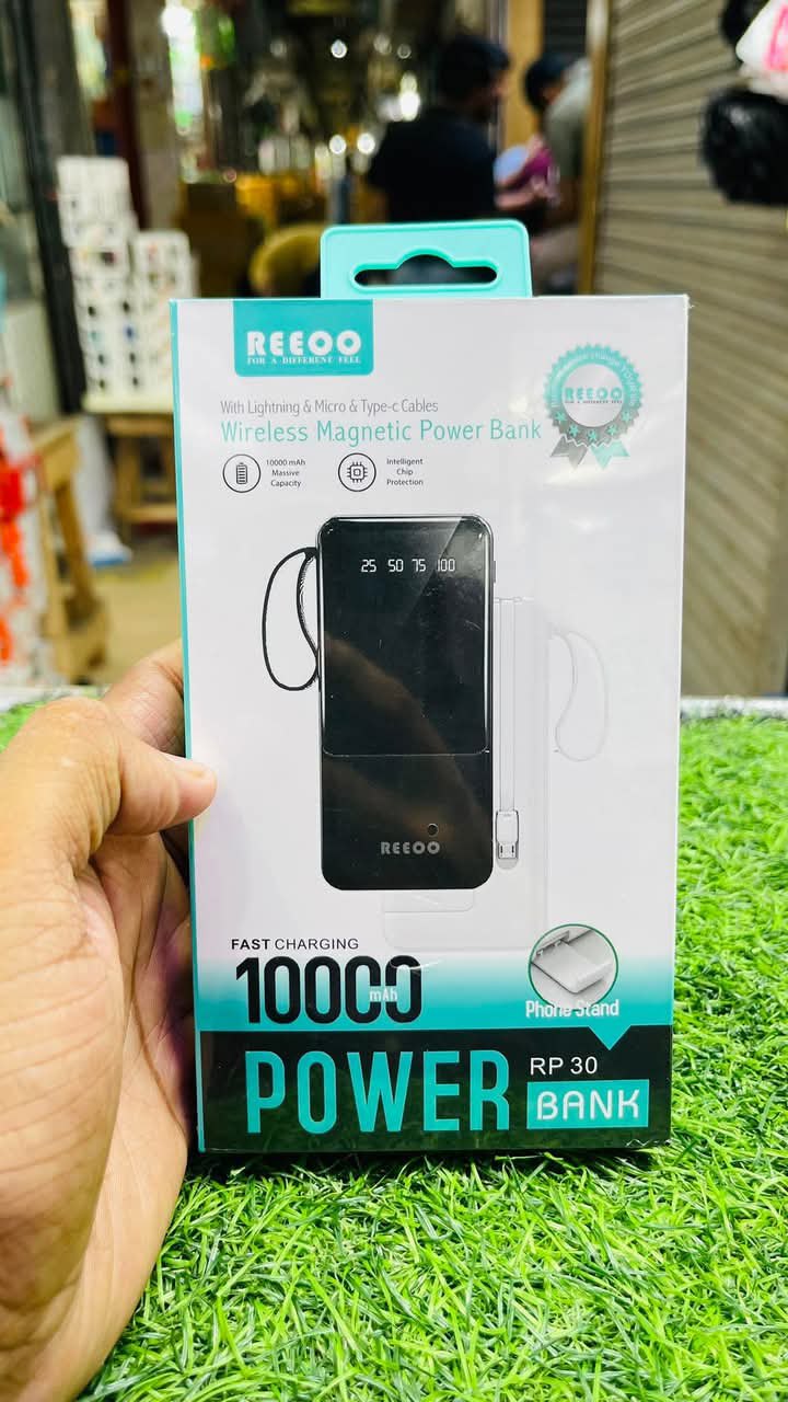 REEOO Magnetic Power Bank – 10000mAh