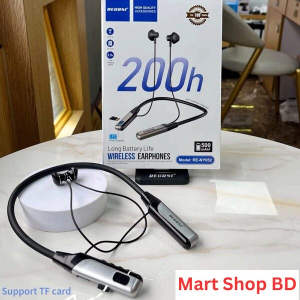 Regrsi NY052 200hours Battery Backup Neackband Digital Display