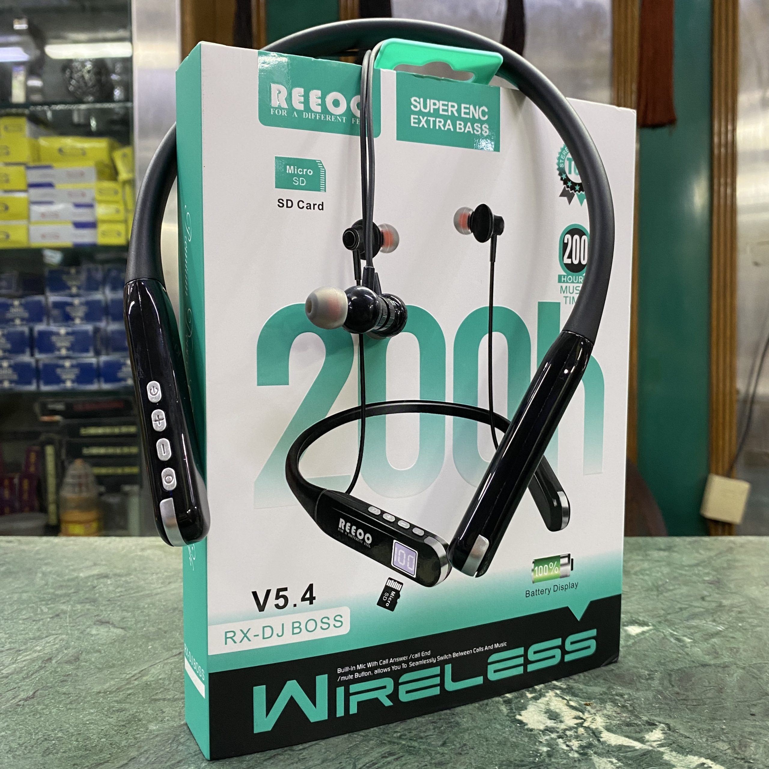 RX DJ BOSS (200 Hours Music Time & With TF/SD CARD)