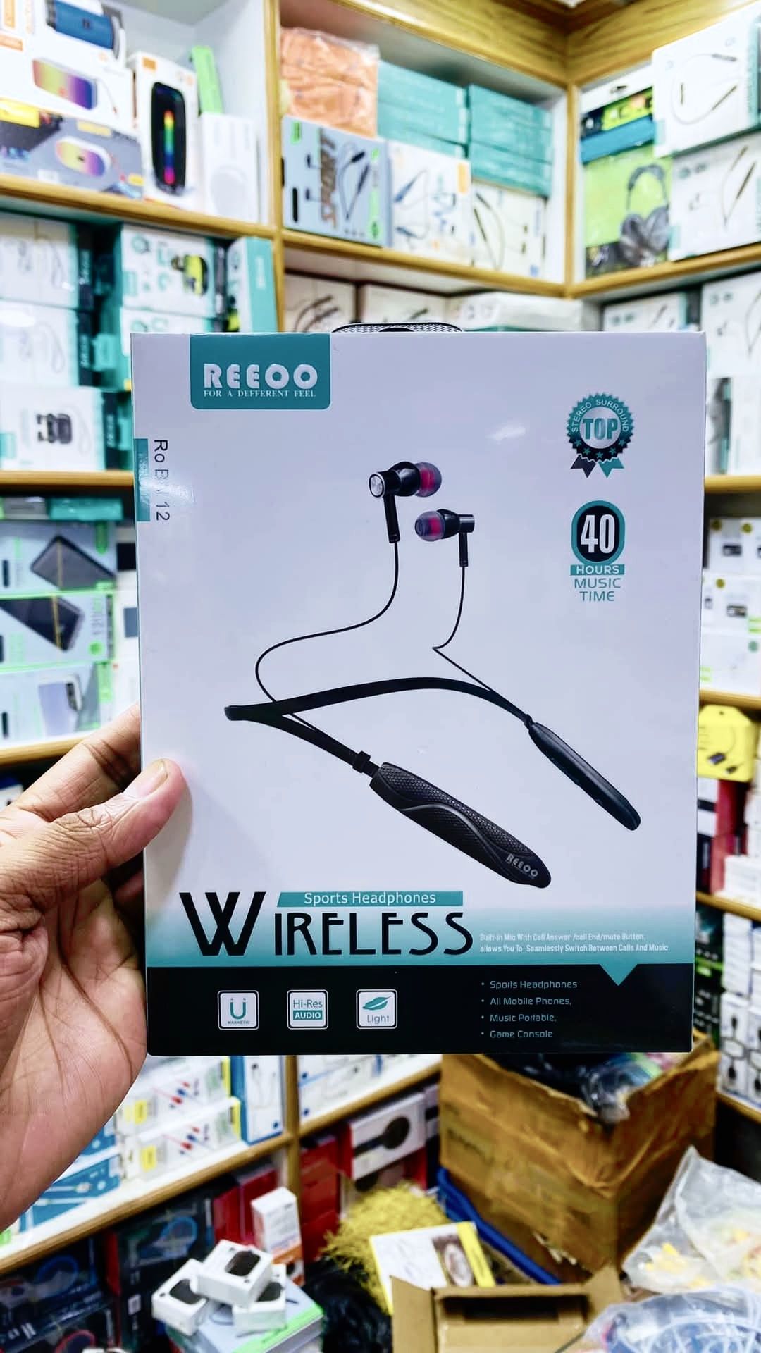 Reeoo Wireless Neckband (RO BN12)