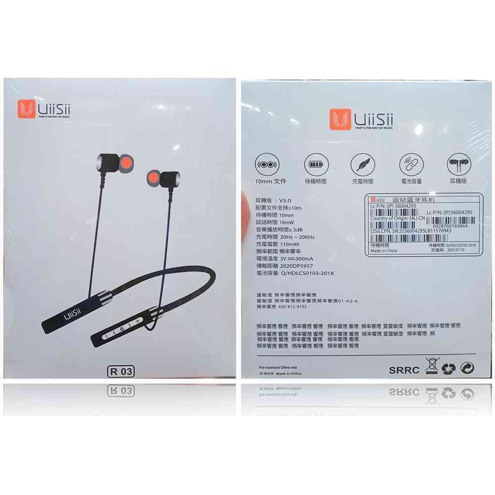 Uiisii R03 Wireless bluetooth Neckband