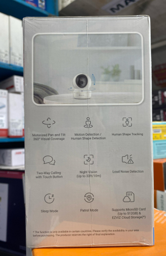 EZVIZ CS-H6c Pro 3MP Pan & Tilt Smart Portable WiFi Camera