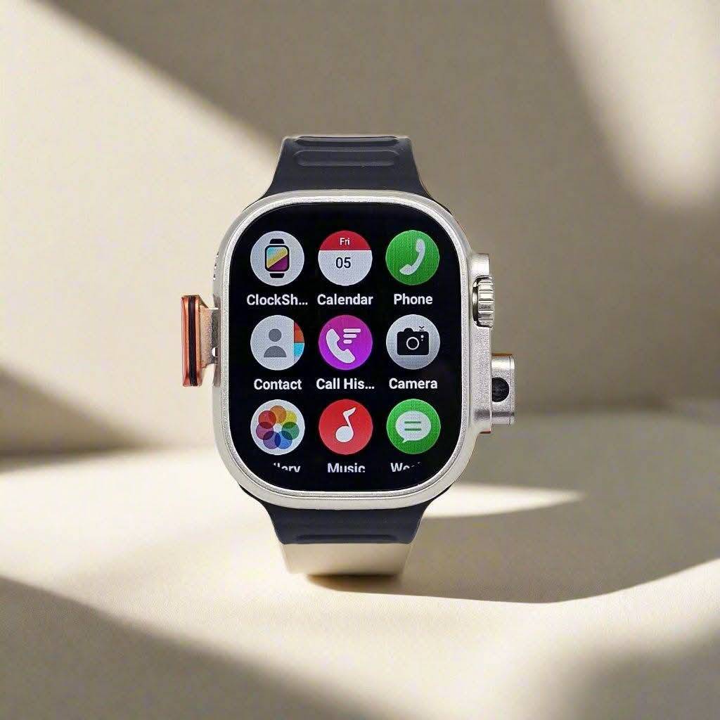 HW Ultra 2 Call Smartwatch 5G Android System 4+64GB Dual Camera (Android Smart Watch)