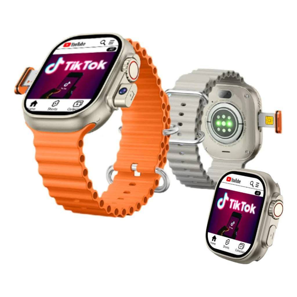 HW Ultra 2 Call Smartwatch 5G Android System 4+64GB Dual Camera (Android Smart Watch)