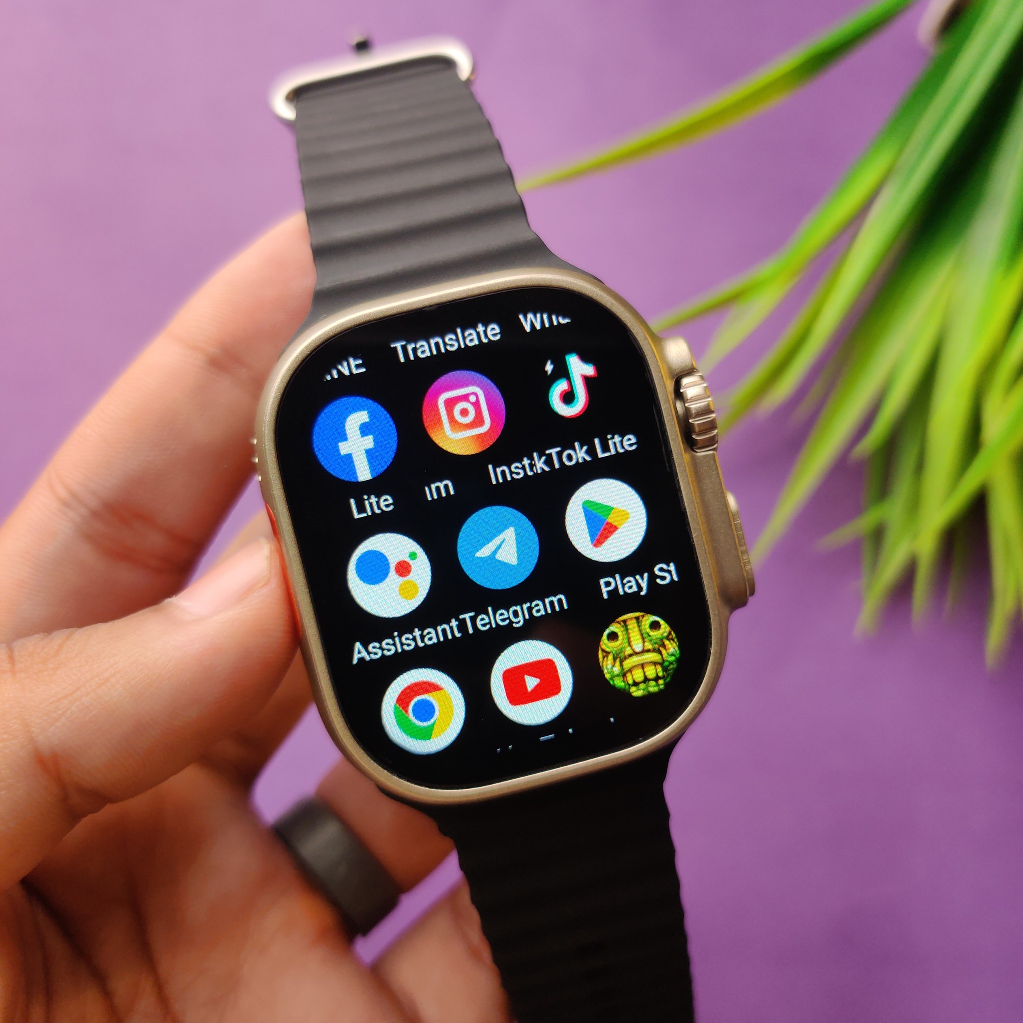 HW Ultra 2 Call Smartwatch 5G Android System 4+64GB Dual Camera (Android Smart Watch)