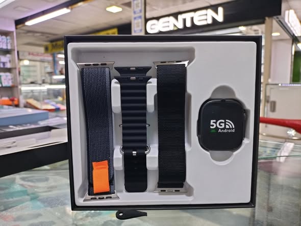 HOWEAR HW S11 Android Smart Watch 3 Straps 5G Voice Calling 16GB RAM 256GB ROM