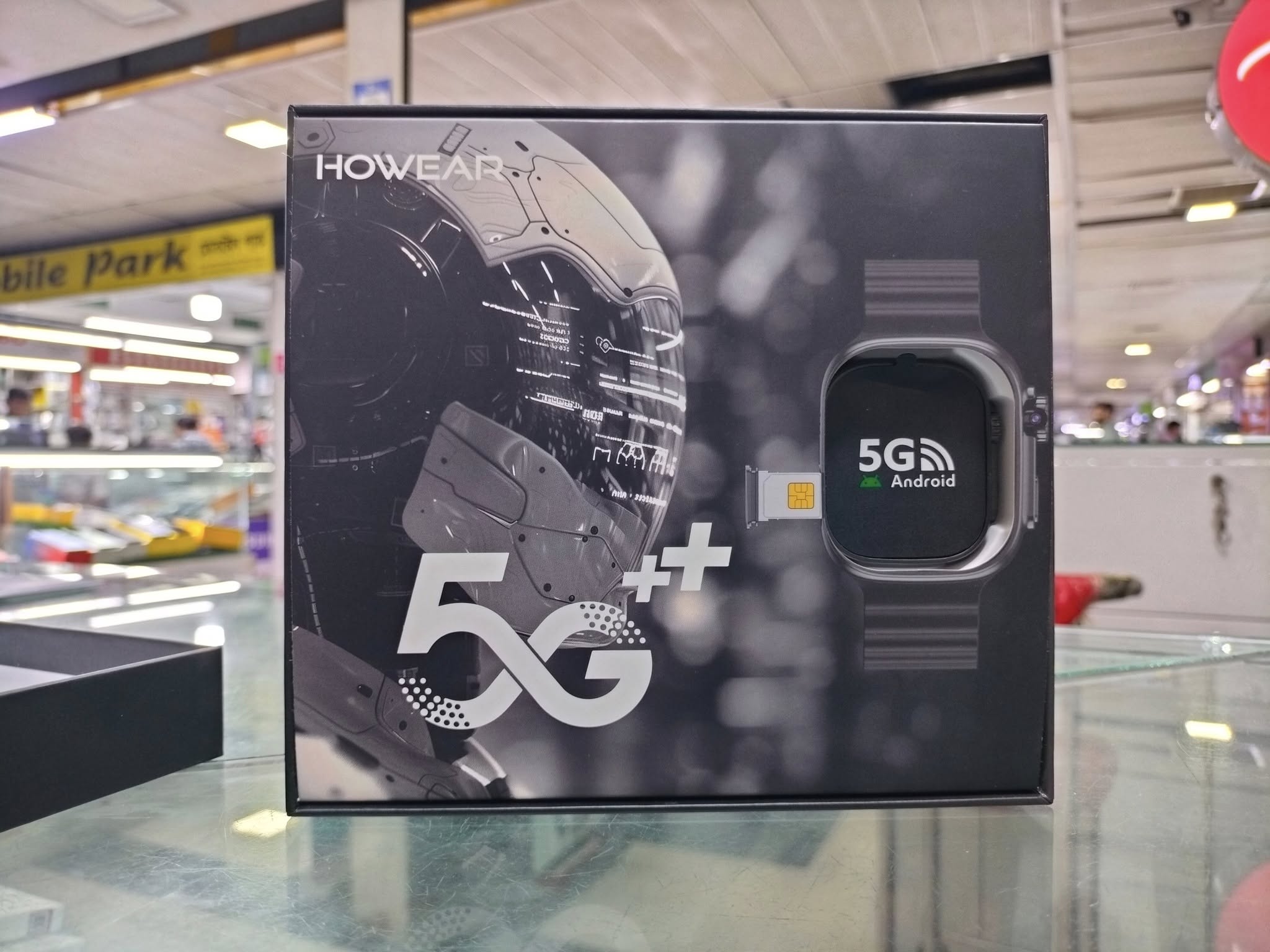 HOWEAR HW S11 Android Smart Watch 3 Straps 5G Voice Calling 16GB RAM 256GB ROM