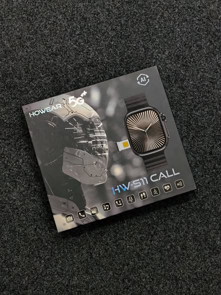 HOWEAR HW S11 Android Smart Watch 3 Straps 5G Voice Calling 16GB RAM 256GB ROM