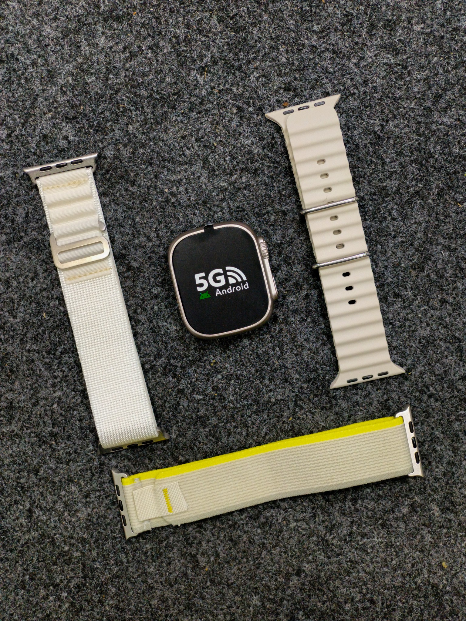 HOWEAR HW S11 Android Smart Watch 3 Straps 5G Voice Calling 16GB RAM 256GB ROM