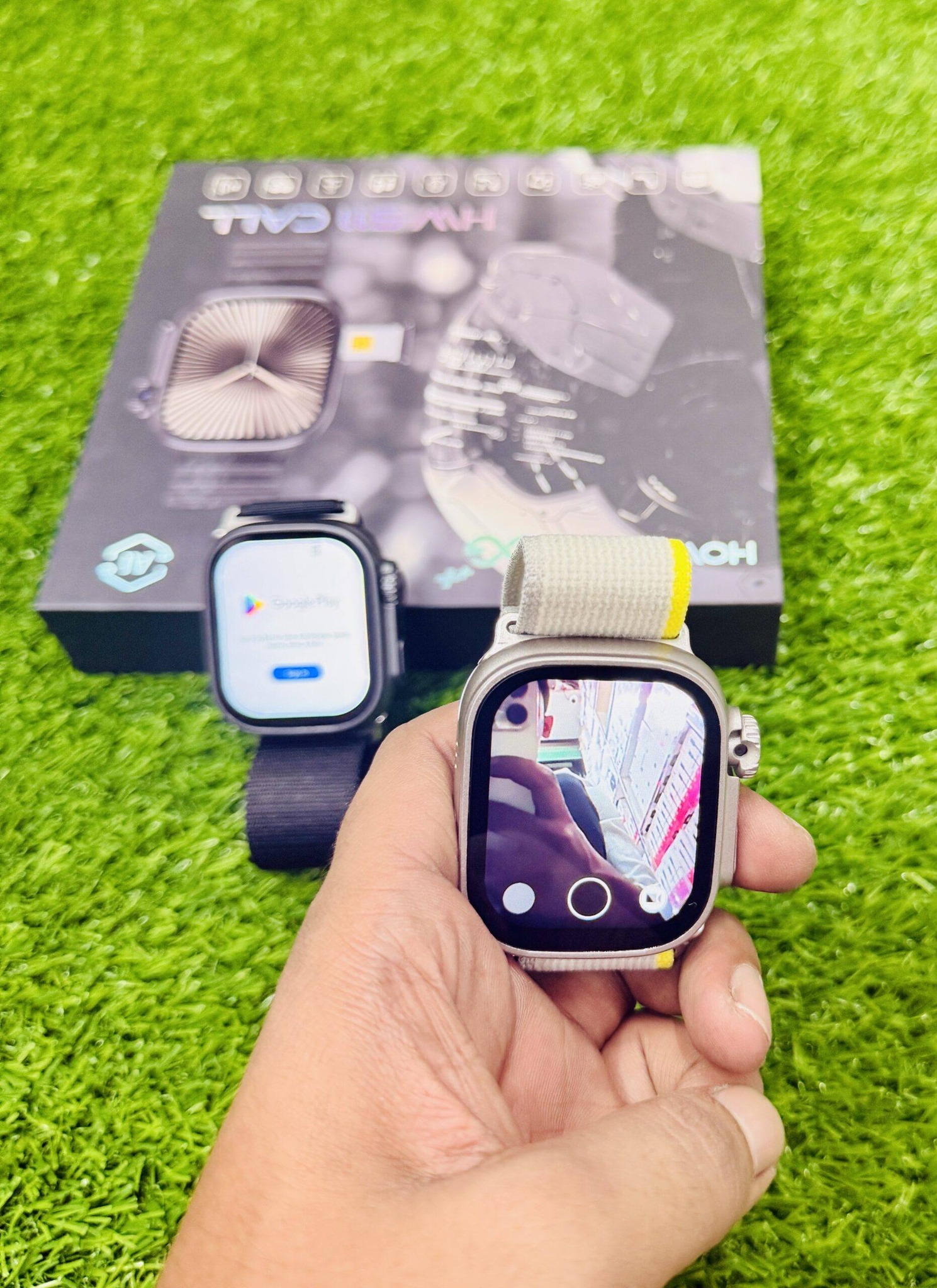 HOWEAR HW S11 Android Smart Watch 3 Straps 5G Voice Calling 16GB RAM 256GB ROM