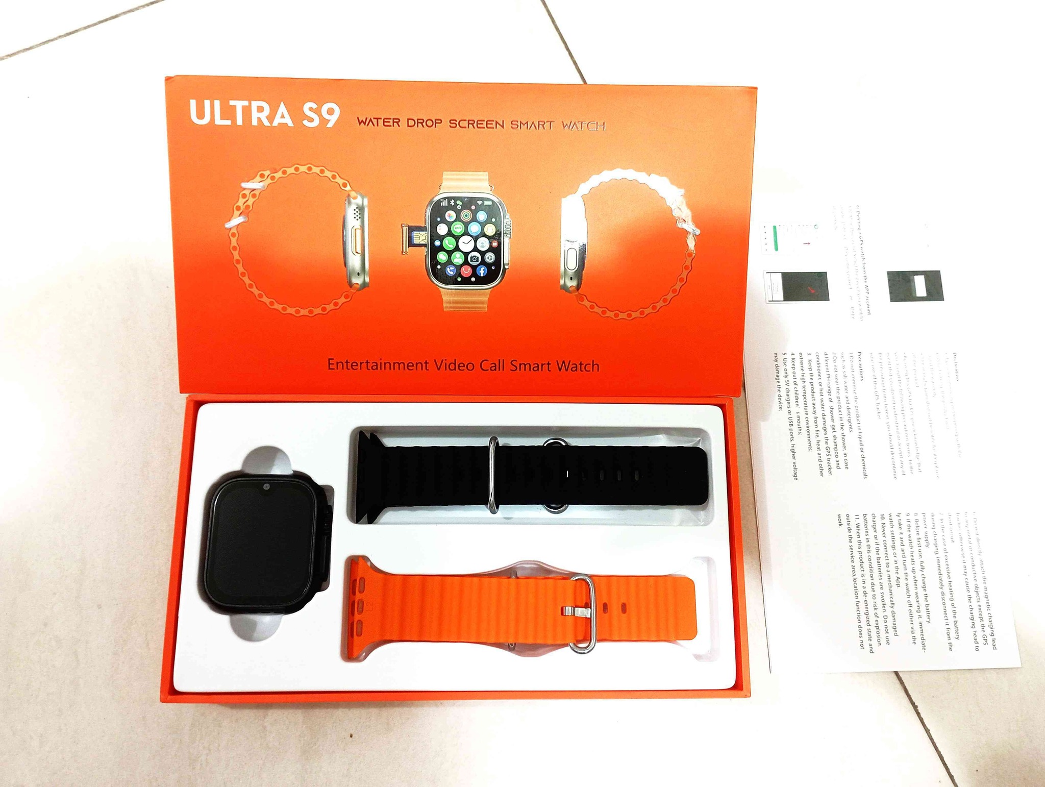 S9 ULTRA 4G/5G Android Smartwatch (16/256)