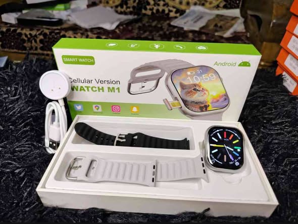 Smart Watch M1 – Cellular Version (Curve Display + Camera)