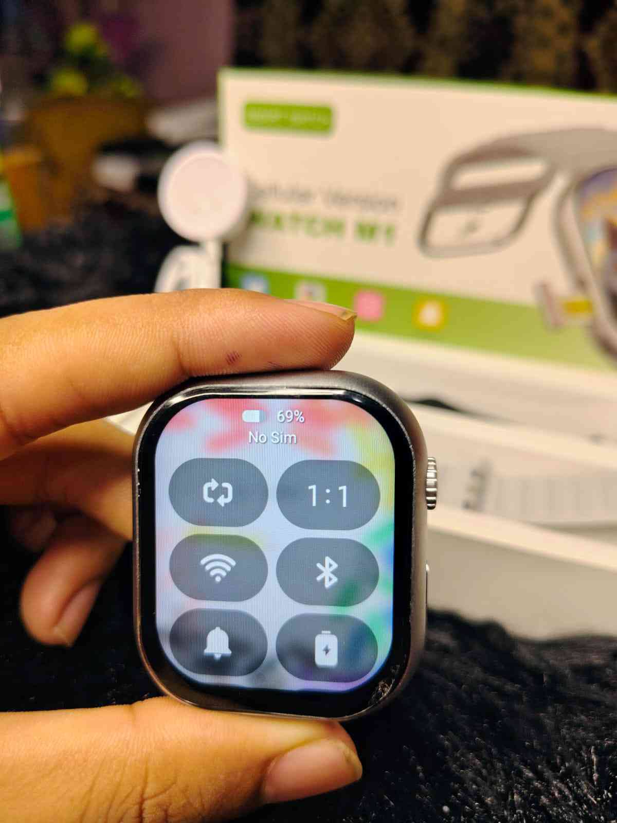 Smart Watch M1 – Cellular Version (Curve Display + Camera)